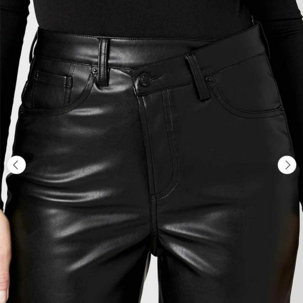 High rise pleather pants - Picture 6 of 11
